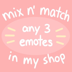 Mix n Match 3 Emotes