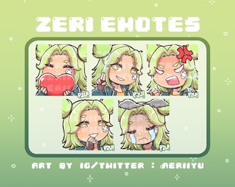 Zeri Emotes for Twitch and Discord
