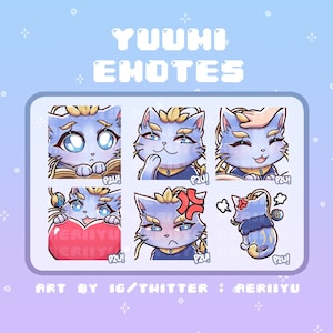 Yuumi Emotes for Twitch and Discord
