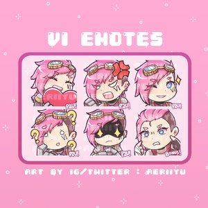 Vi Emotes for Twitch and Discord