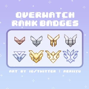 Overwatch Rank Badges