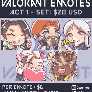 Valorant Emotes Akt 1