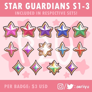 Star Guardian Badge Set