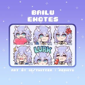 HSR Bailu Emotes