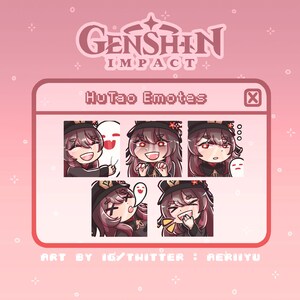 Hu Tao Emotes