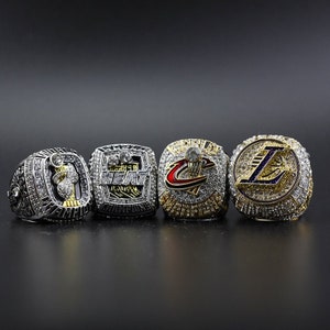 LeBron James 4 championship rings set 2020 Los Angeles | Etsy