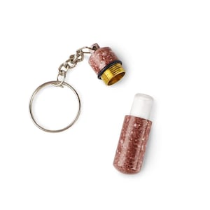 Porte-clés secret, boîte de rangement pour porte-clés avec bocal pour bouteille, compartiment de rangement caché, cachette sûre pour détournement
