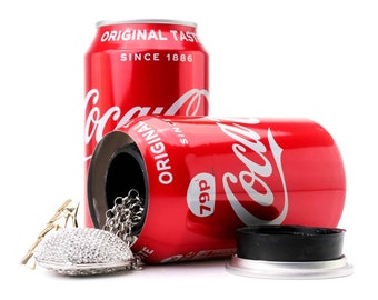 Canette de détournement de Coca-Cola : boîte de rangement cachée