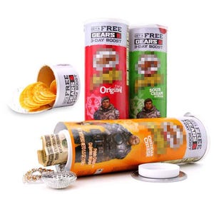 Diversion Safe Chips Container Stash Can Secret Storage Hideaway Hidden Compartment Hide Valuables Cash