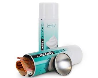 Shaving Cream Diversion Safe: Hidden Compartment Stash Can