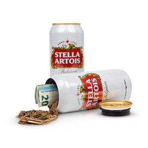 Diversion Safe Stella Artois Fake Stash Can Hidden Secret Storage Home Security Container Hide Away Valuables