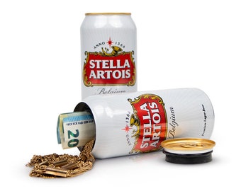 Diversion Safe Stella Artois Fake Stash Can Hidden Secret Storage Home Security Container Hide Away Valuables