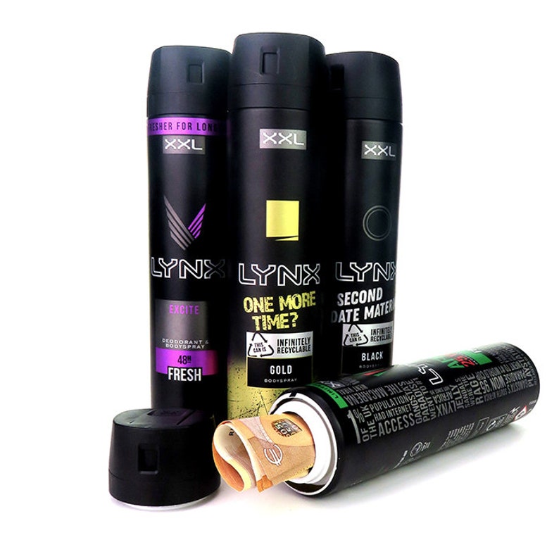 Diversion Safe Deodorant Body Spray Stash Can Secure Secret Storage