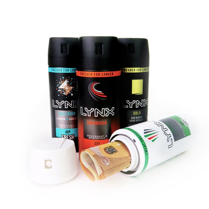 Diversion Safe Deodorant Body Spray Stash Can Secure Secret Storage Stash Away Valuables Hidden