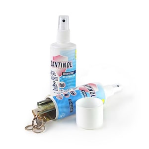 Diversion Safe Santinol Spray Bottle with Hidden Compartment Secret Storage Home Security Container Hide Away Valuables