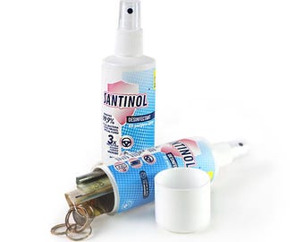 Santinol Diversion Safe Spray Bottle: Hidden Compartment Stash Container