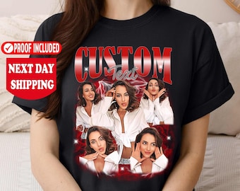 Custom Bootleg Rap Shirt, Custom Bootleg Shirt, Your Girlfriend Boyfriend, Mothers Day Gift, Custom Your Own Bootleg, Graphic 90 Shirt