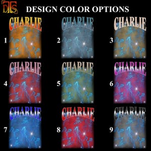 Personalized pet t-shirt design with customized name and multiple pet photos in a classic hip-hop bootleg aesthetic.