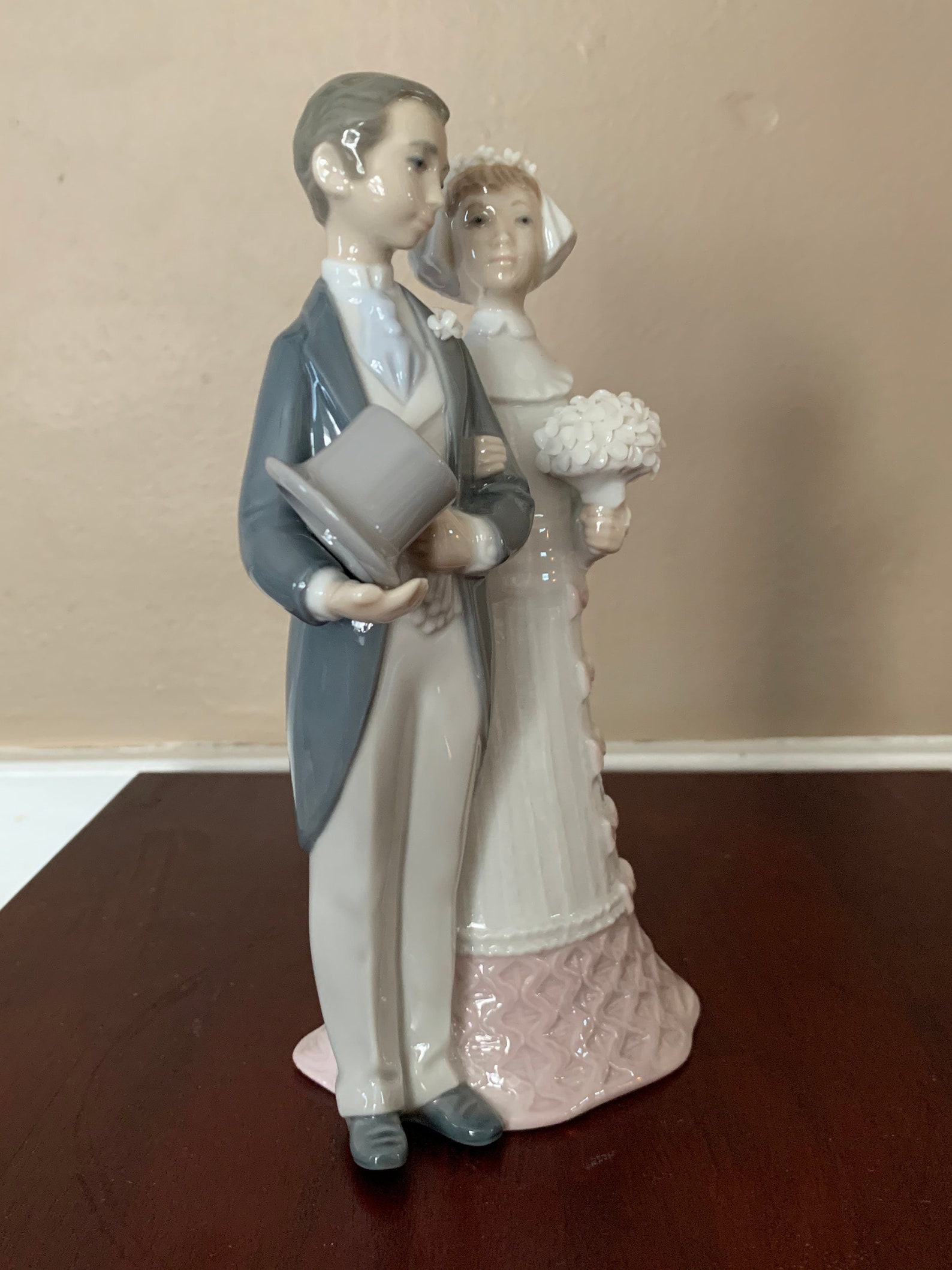 Wedding Couple Lladro 4808 Wedding Anniversary Precious Etsy