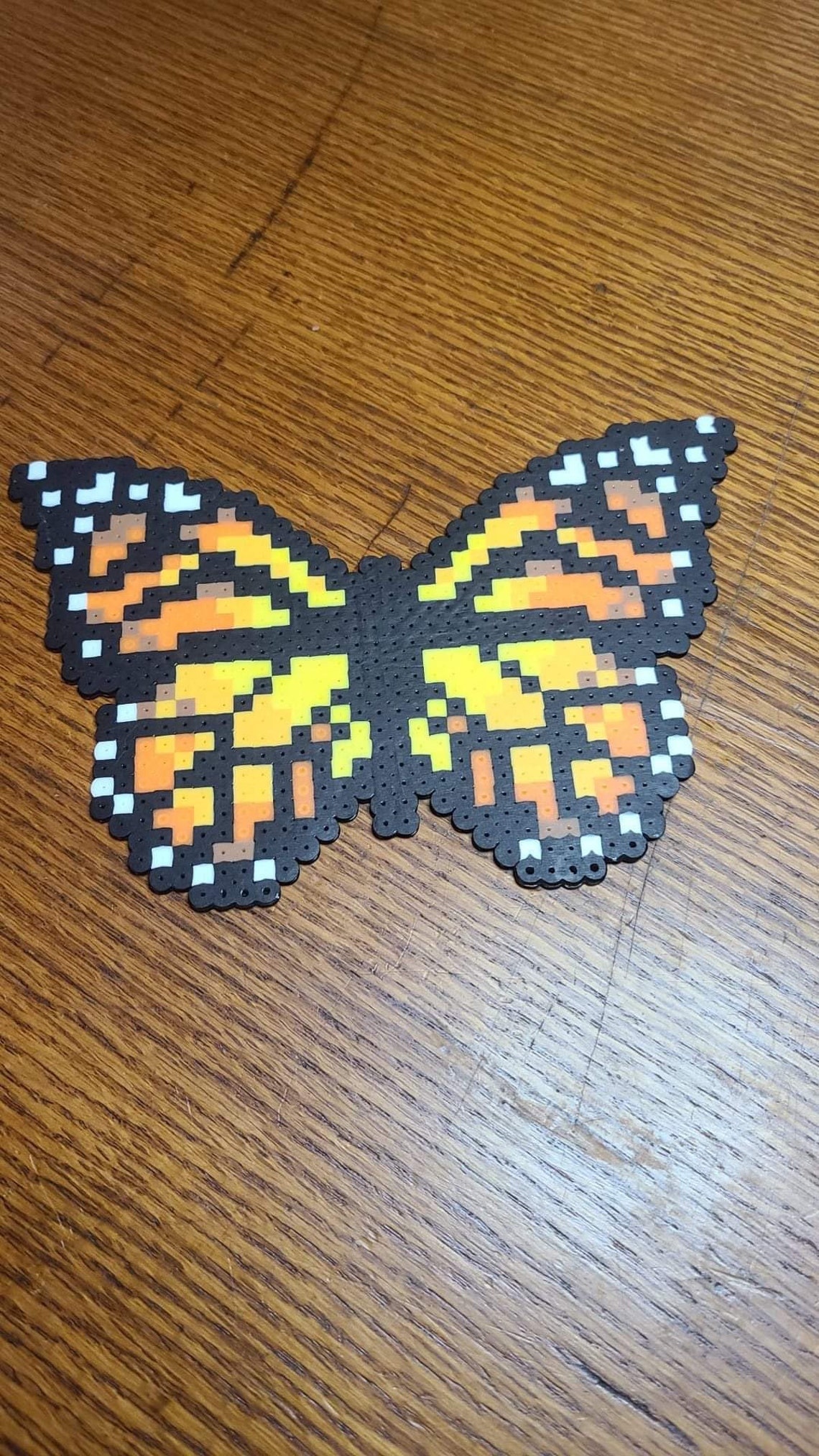 Monarch Butterfly Perler Bead Design | Etsy