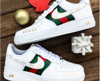 gucci inspired air force 1