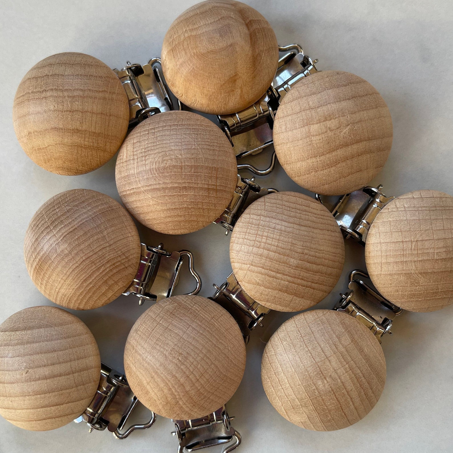 Plain Wooden dummy clips for all your DIY Projects Necklaces Etsy