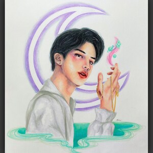 Moon Jin Art Print
