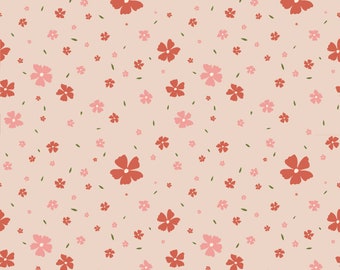 Flower Seamless Pattern Pink Flower Pattern Orange Flower Pattern for Gift Wrapping Wallpaper