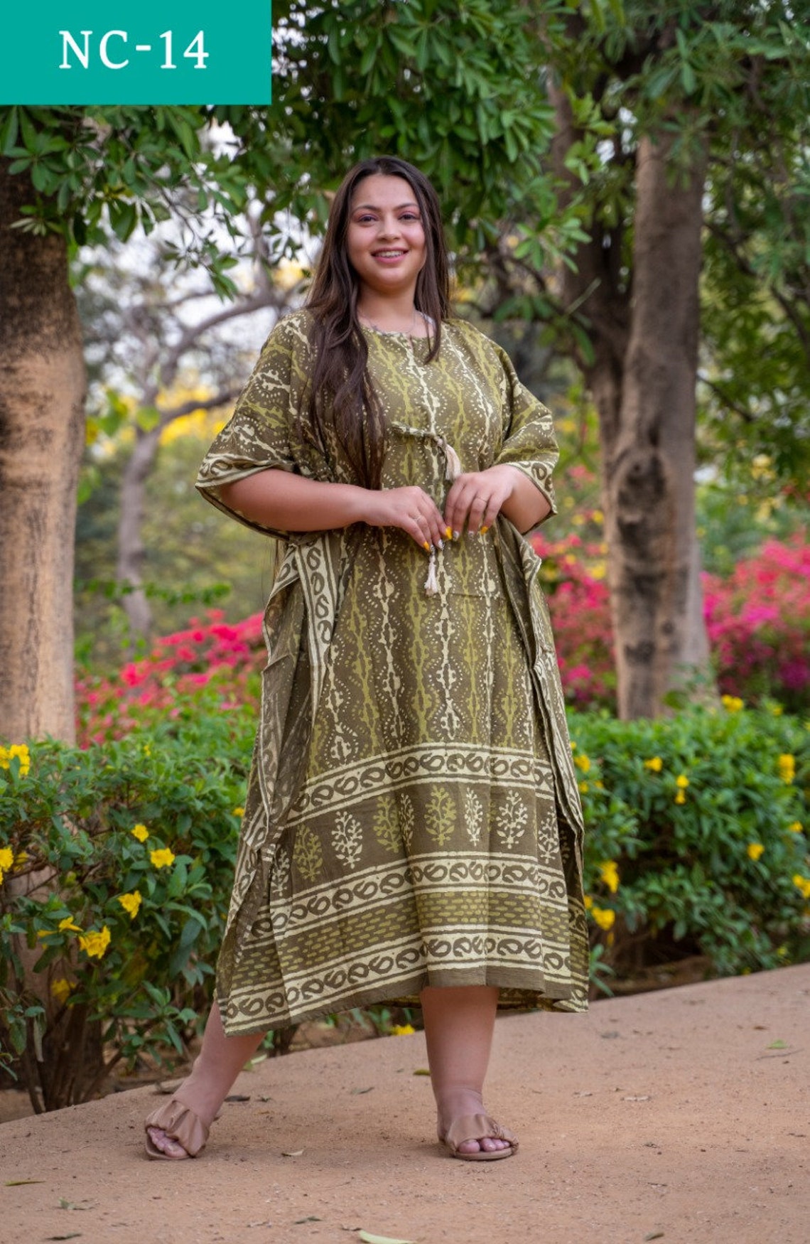 pool to party caftan