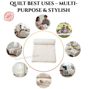 Rust Mustard Floral Kantha Quilt Handmade Cotton Bedspread Block Print Bedding Boho Quilt Twin Queen King image 7