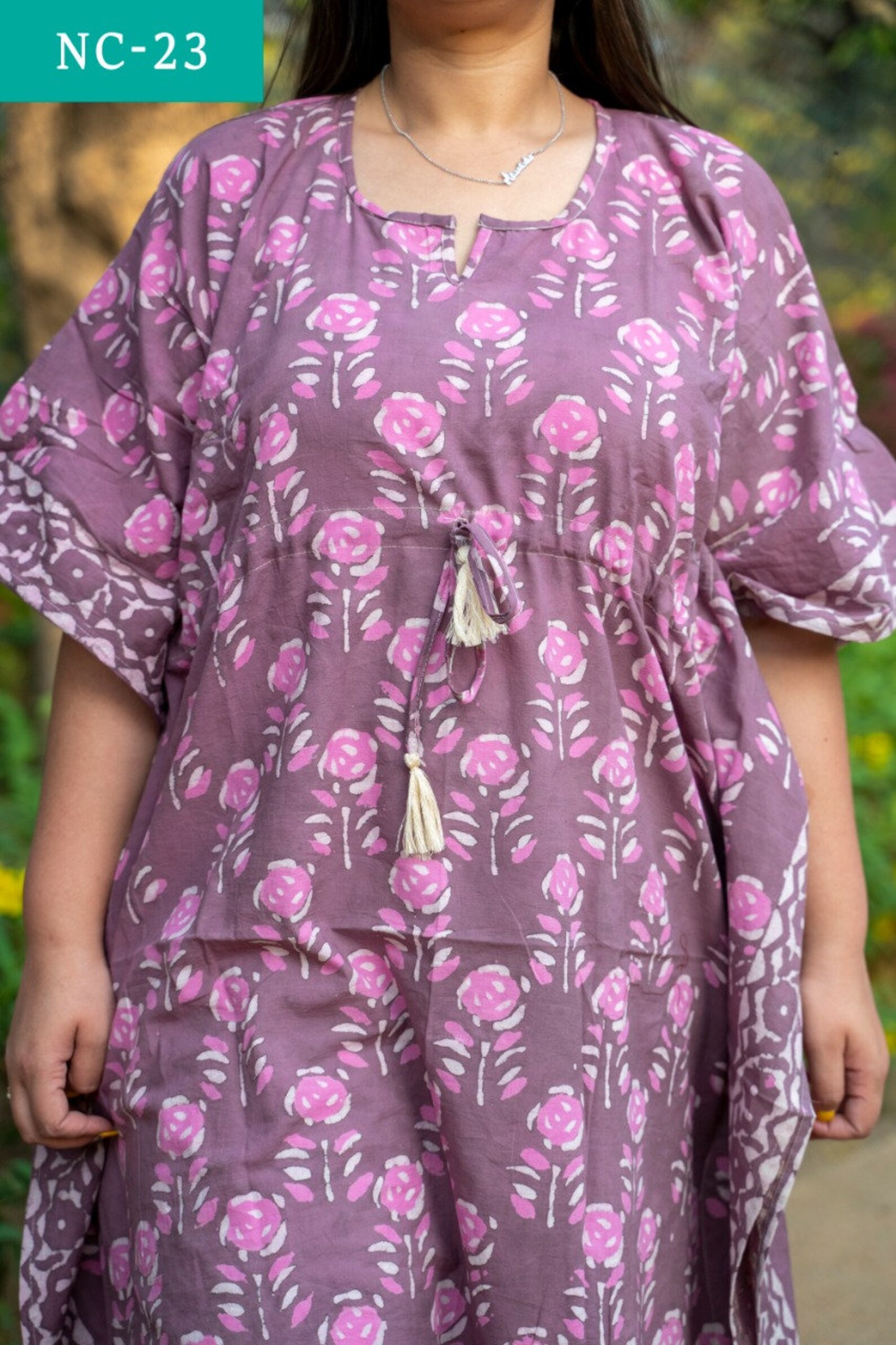 Caftan prairie dress plus size caftan sewing pattern1960s Etsy
