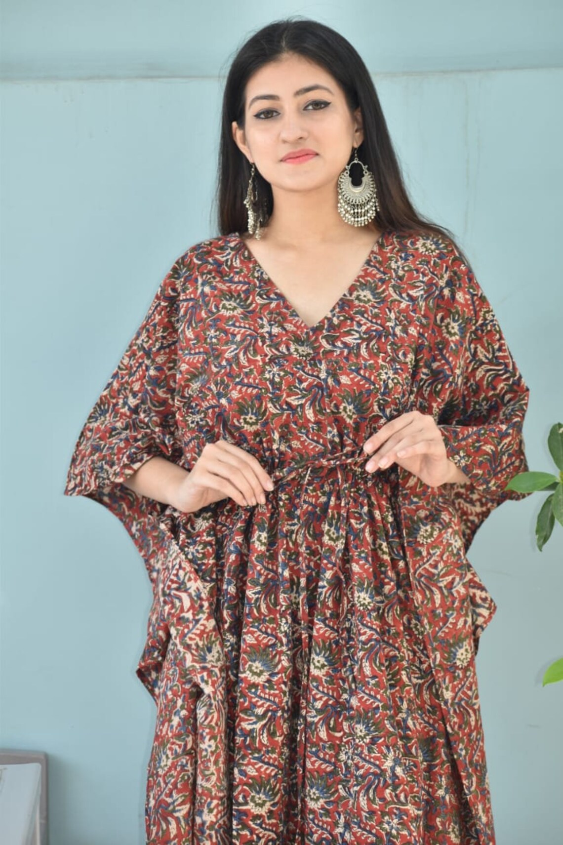 Vintage Kaftan Caftan Cotton Kaftan Large Kaftan for Women | Etsy