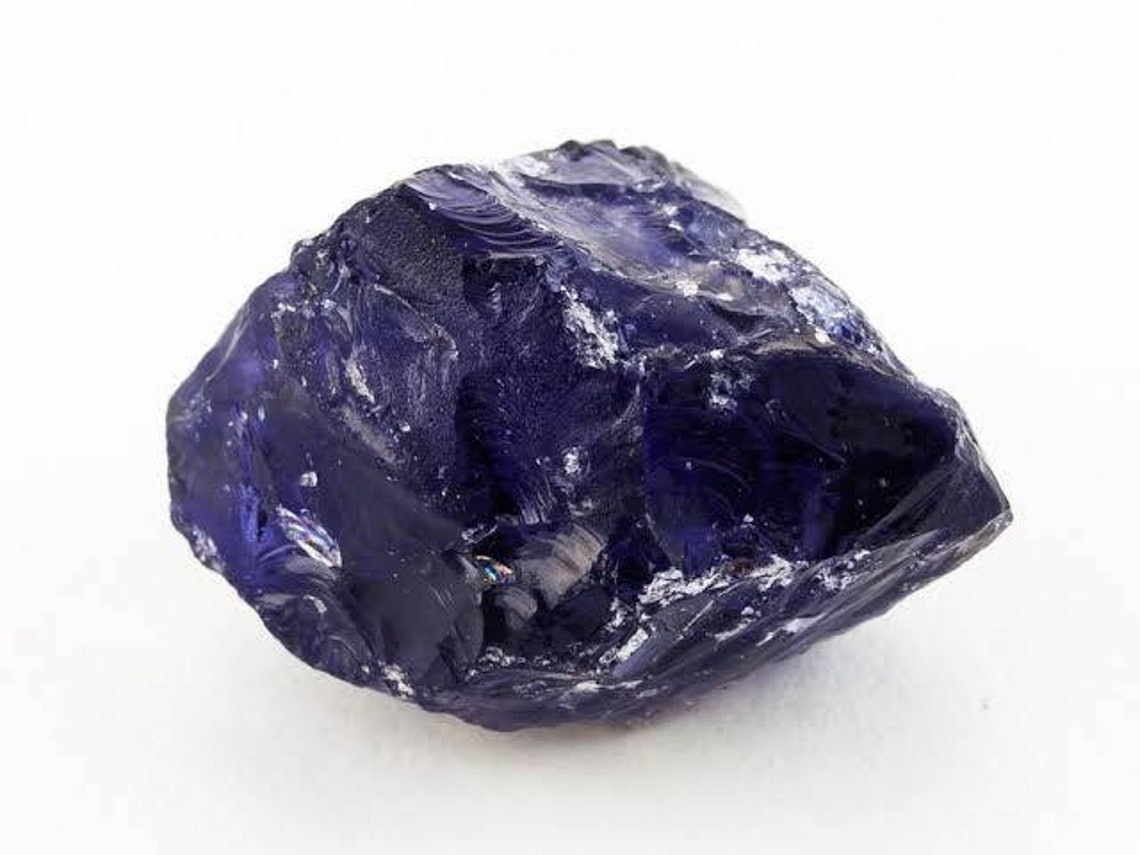 Iolite 10 crt lot RAW ROUGH CRYSTAL direct by mine raw rough Etsy