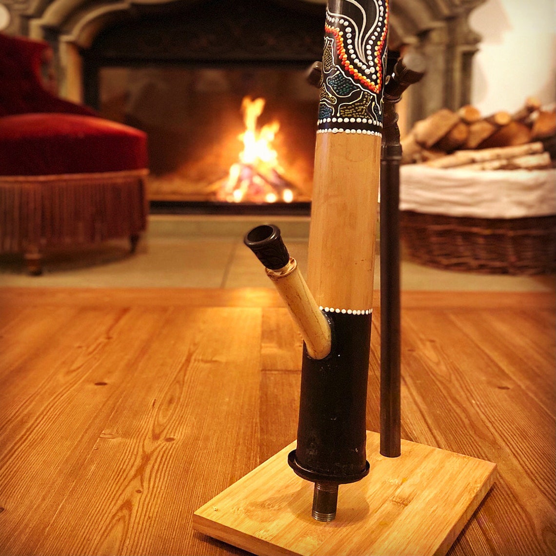 Bongs Didgeribong 120cm sustainable BambooBong robust Etsy
