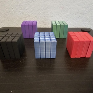 3D Printed Fidget Cube Toy, Foldable Infinity Cube for Stress Relief, Focus, Anxiety | Fun Sensory Desk Toy for Kids & Adults Unique Gift