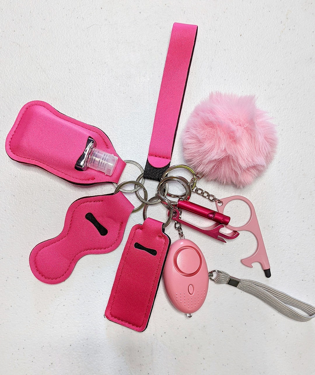 Safety Keychain for Women Safety Keychain With Alarm Safety Etsy