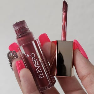 Maple Lipgloss, lang anhaltender, feuchtigkeitsspendender, leichter, veganer Lipgloss