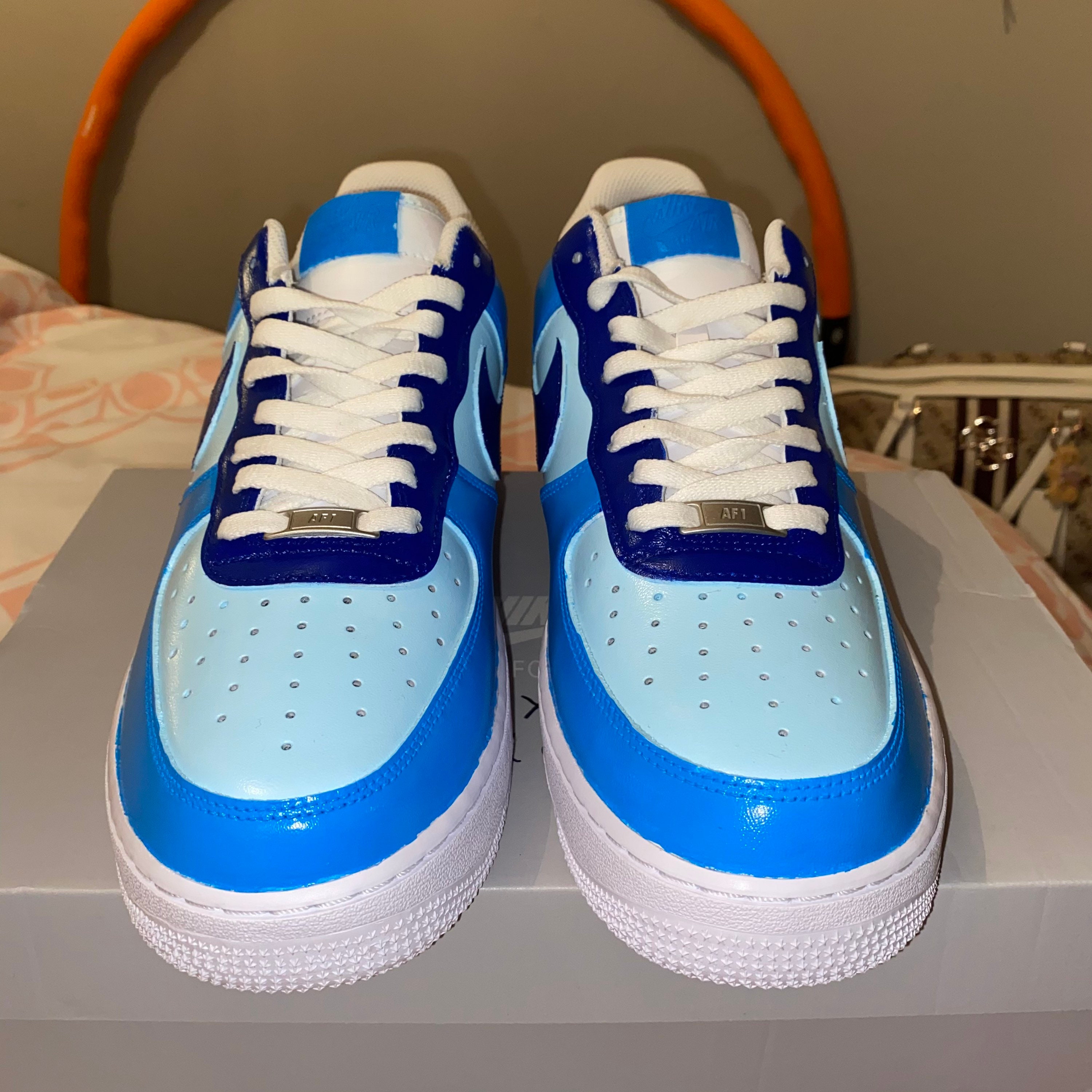 Custom Nike Air Force 1 âOne Pieceâ White/Black For Sale â Sneaker Hello