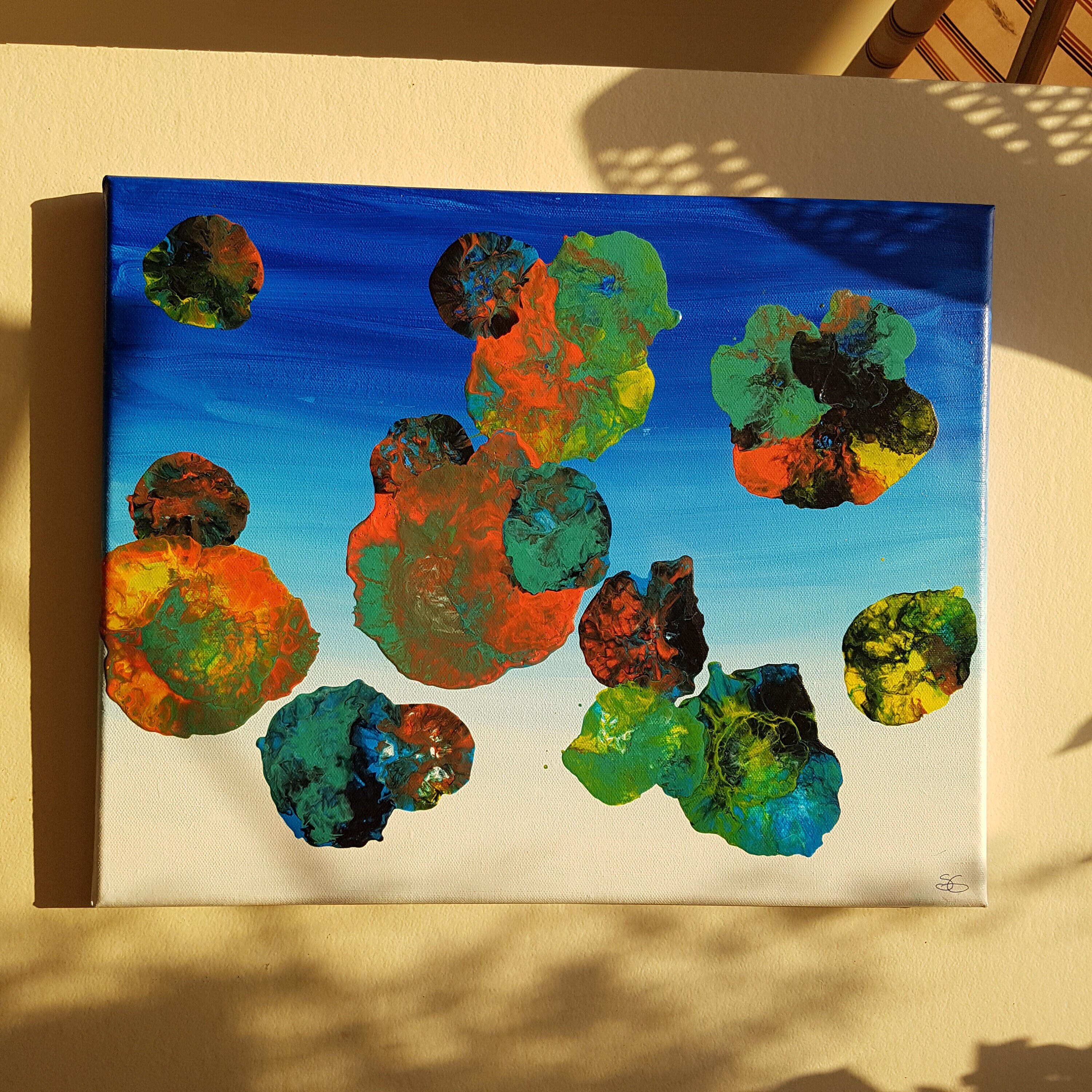 Acrylic Painting Coraltown