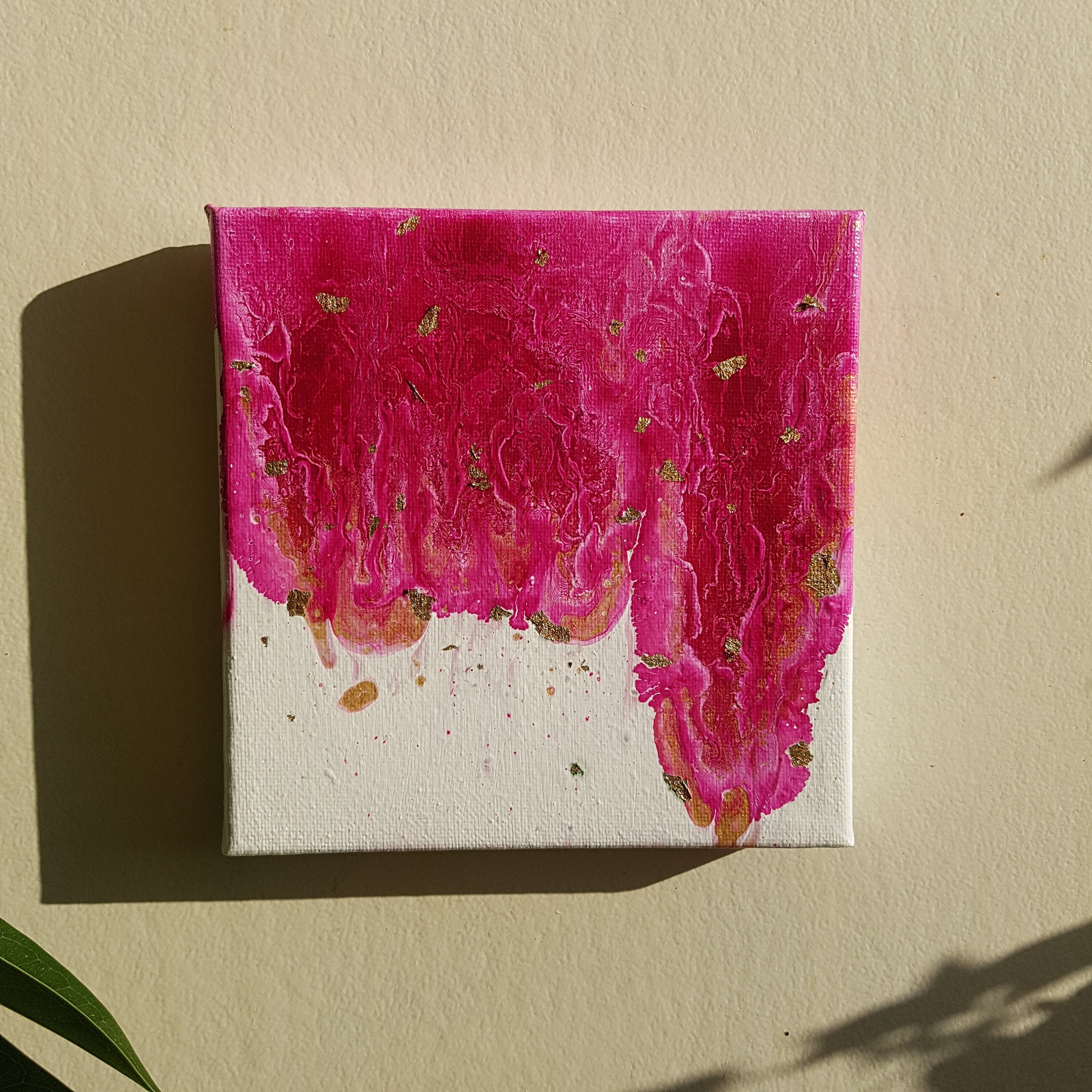 Acrylic Painting Pink Slime