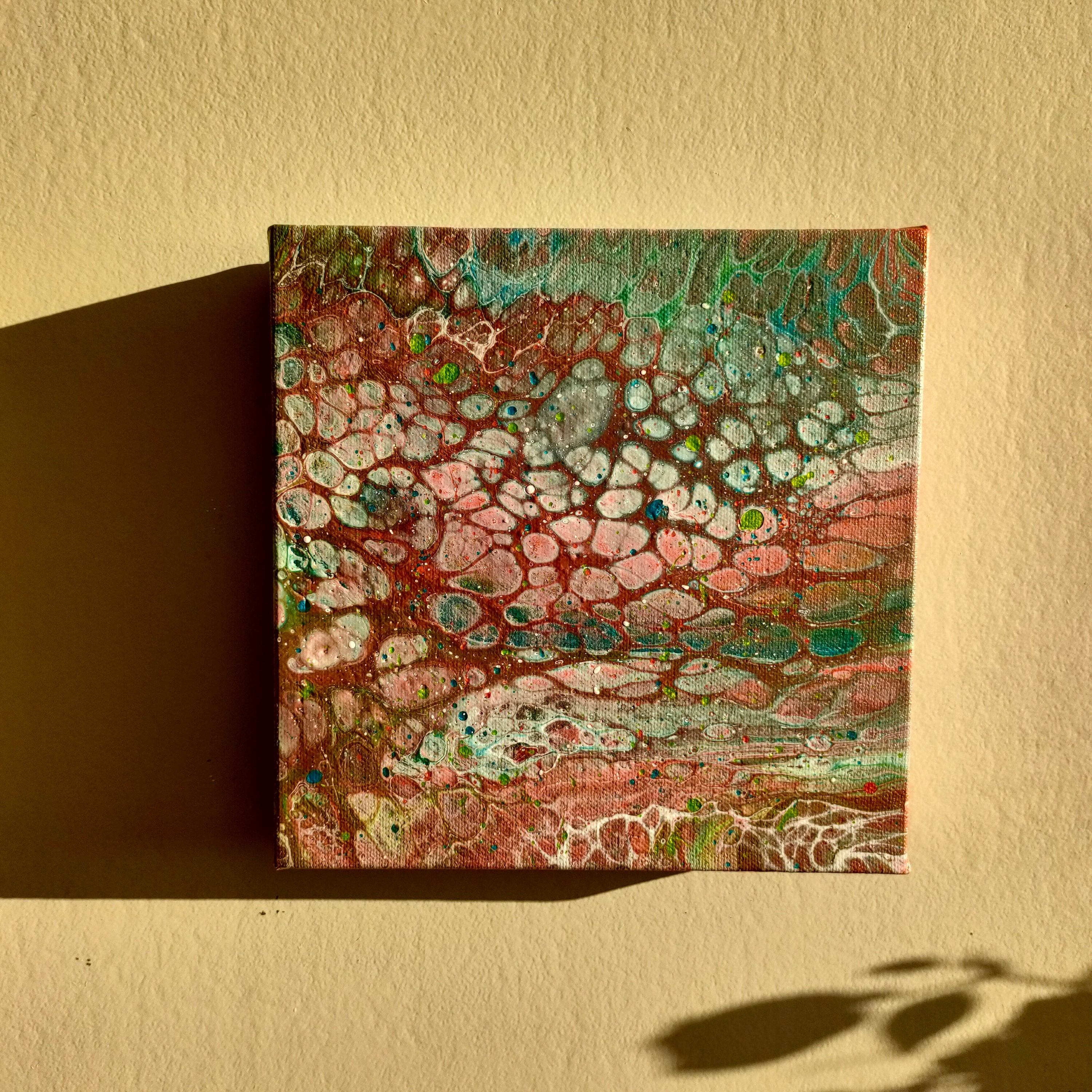 Acrylic Painting Splashes