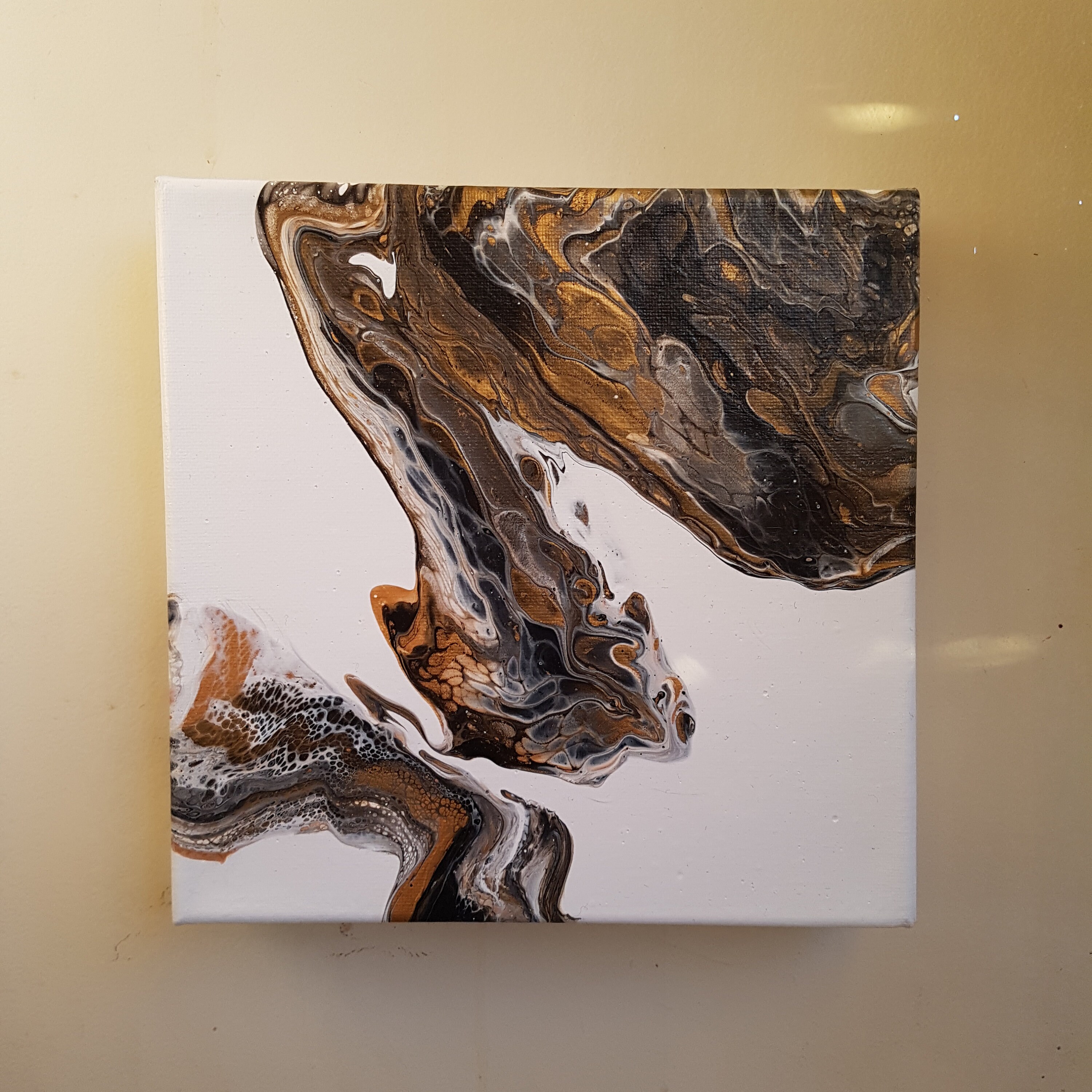 Acrylic Painting Trace Of The Past