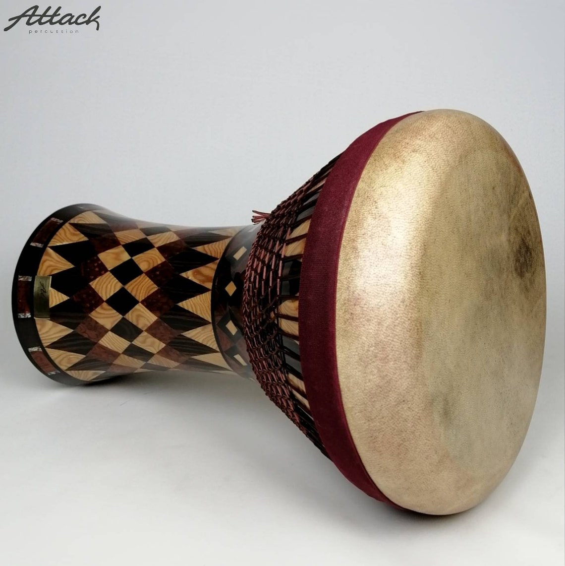 Darbuka Doumbek Dohola with Wood Veneer AP Handmade Etsy