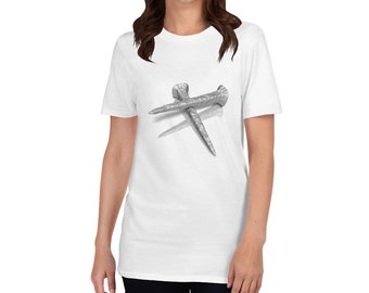 Nail Cross Graphic T-Shirt: Christian Apparel