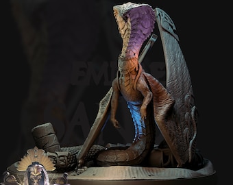 Cobra Dragon Miniature by Archvillain