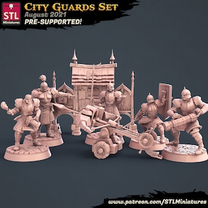 City Guards Set by STL Miniatures
