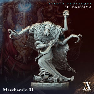 Mascheraio Miniatures (circus Grotesque Set) by Archvillain