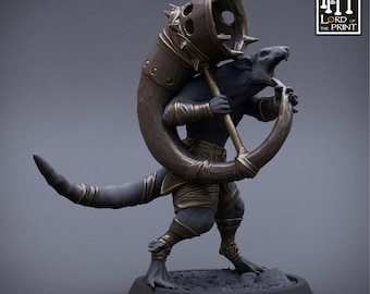 Rat Infantry Support Miniatures by Rescale Miniatures