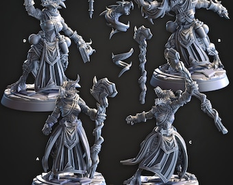 Dragon Seekers, Ember Protectors miniatures by CastnPlay