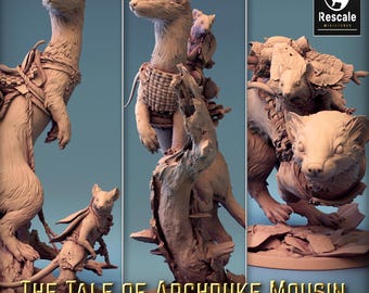 Archduke Mousin Weasel Miniatures by Rescale Miniatures